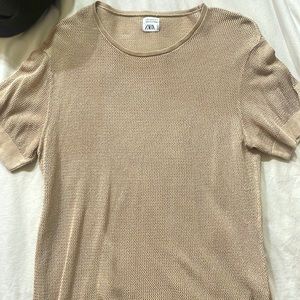 Short sleeve mesh t shirt